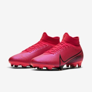 Nike Mercurial Superfly 7 Pro FG - Férfi Focicipő - Piros/Piros/Fekete